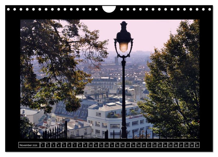 Produktbild: Stra&szlig;enlaternen in Europa (Wandkalender 2026 DIN A4 quer), CALVENDO Monatskalender