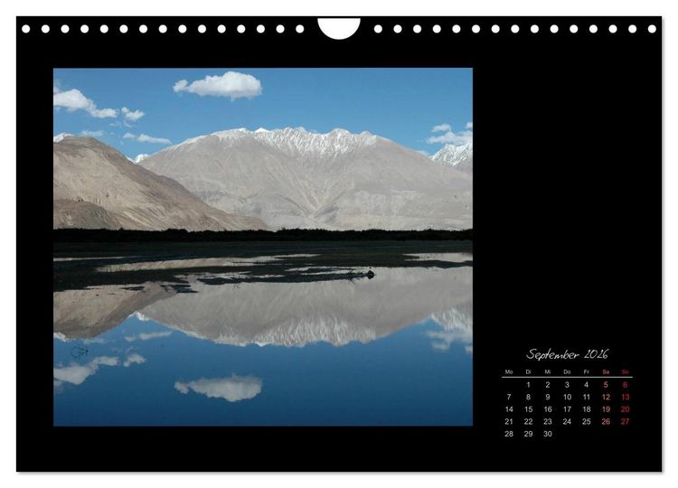 Produktbild: Ladakh, Berge und Spruchweisheiten (Wandkalender 2026 DIN A4 quer), CALVENDO Monatskalender