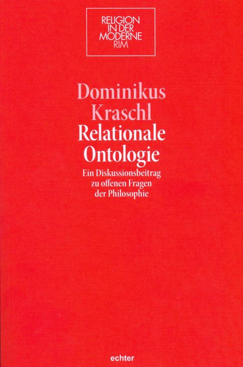 Produktbild: Relationale Ontologie