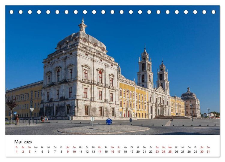 Produktbild: Portugal - Eindrucksvolle Aufnahmen von fotofussy (Tischkalender 2026 DIN A5 quer), CALVENDO Monatskalender