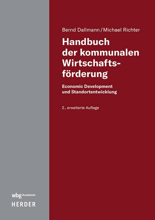 Produktbild: Handbuch der kommunalen Wirtschaftsf&ouml;rderung