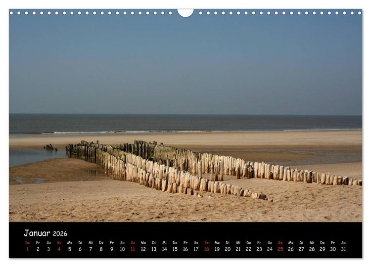 Produktbild: Sylt (Wandkalender 2026 DIN A3 quer), CALVENDO Monatskalender