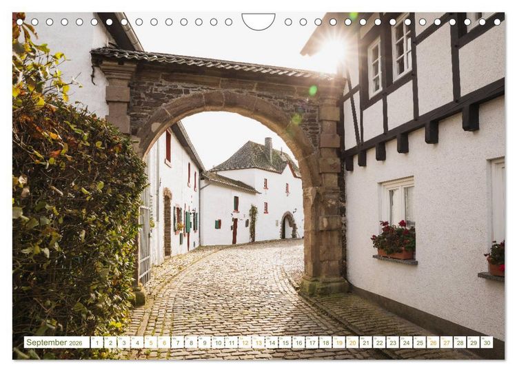 Produktbild: Eifel Reise - romantische Orte (Wandkalender 2026 DIN A4 quer), CALVENDO Monatskalender