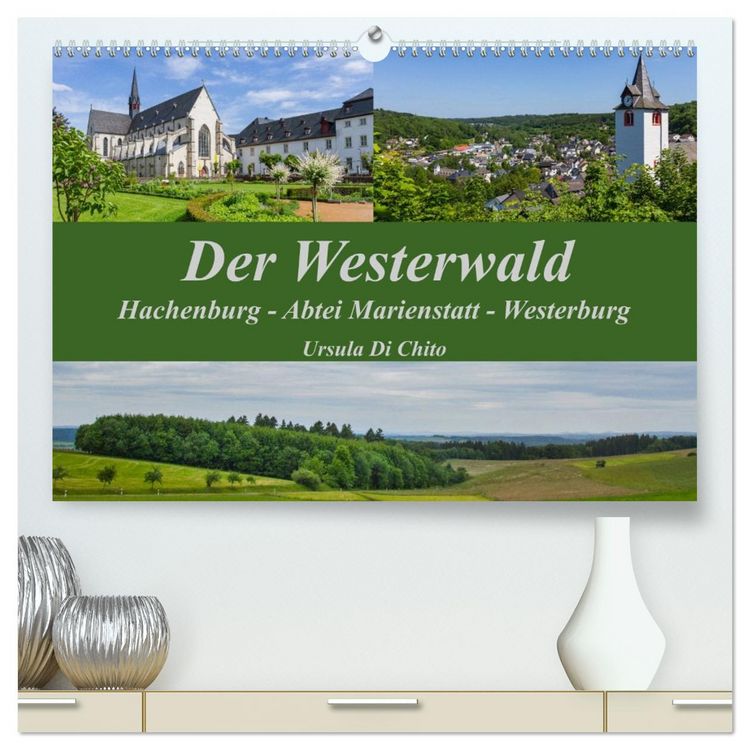 Produktbild: Der Westerwald (hochwertiger Premium Wandkalender 2026 DIN A2 quer), Kunstdruck in Hochglanz