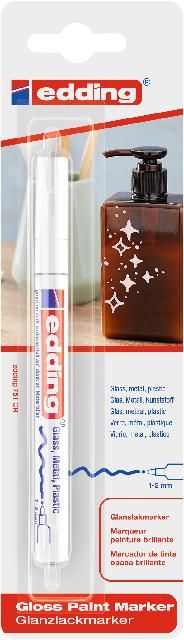 Produktbild: Edding 751 4-751-1-1049 Lackmarker Wei&szlig; 2 mm, 4mm