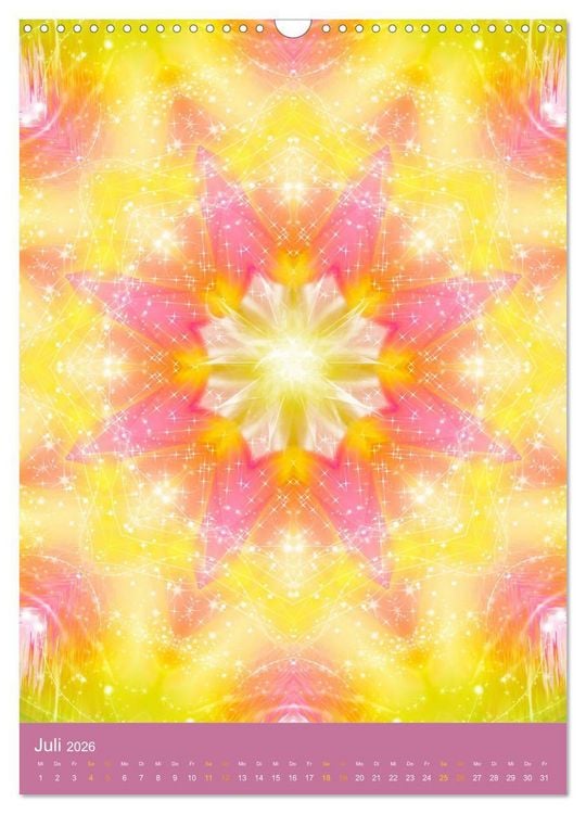 Produktbild: Lichtvolle Mandalas (Wandkalender 2026 DIN A3 hoch), CALVENDO Monatskalender