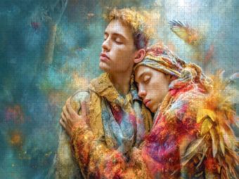 Produktbild: CALVENDO Puzzle Zeichen der Liebe | 1000 Teile Lege-Gr&ouml;&szlig;e 64x48cm Foto-Puzzle f&uuml;r gl&uuml;ckliche Stunden
