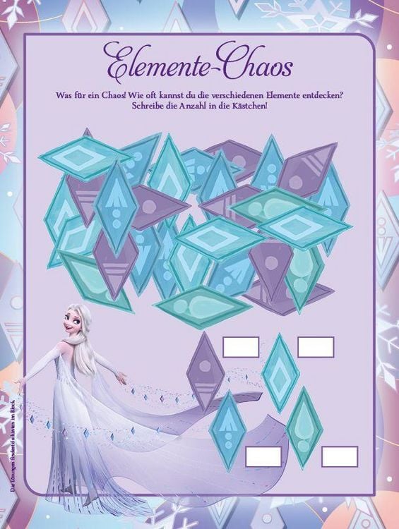 Produktbild: Disney Die Eisk&ouml;nigin: Der gro&szlig;e Glow-in-the-Dark-Stickerspa&szlig;: Stickern - R&auml;tseln - Ausmalen
