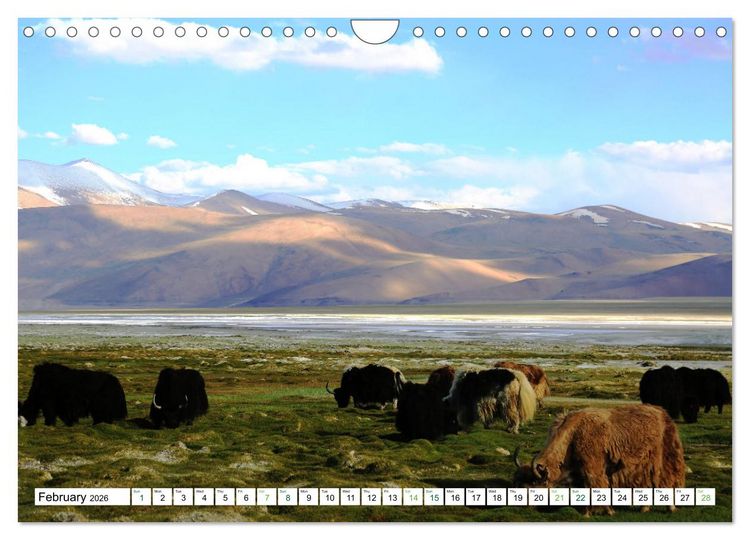 Produktbild: Leh And Ladakh Beautiful Glimpses (Wall Calendar 2026 DIN A4 landscape), CALVENDO 12 Month Wall Calendar
