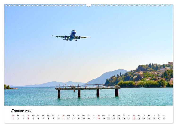 Produktbild: Mediterraner Zauber - Korfu in all seinen Facetten (hochwertiger Premium Wandkalender 2026 DIN A2 quer), Kunstdruck in Hochglanz