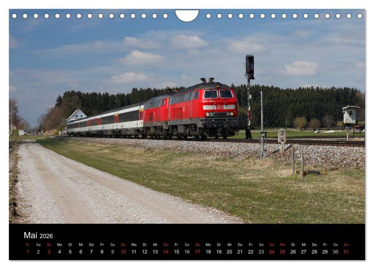 Produktbild: Erfolg einer Lokfamilie - Die V160-Baureihen (Wandkalender 2026 DIN A4 quer), CALVENDO Monatskalender