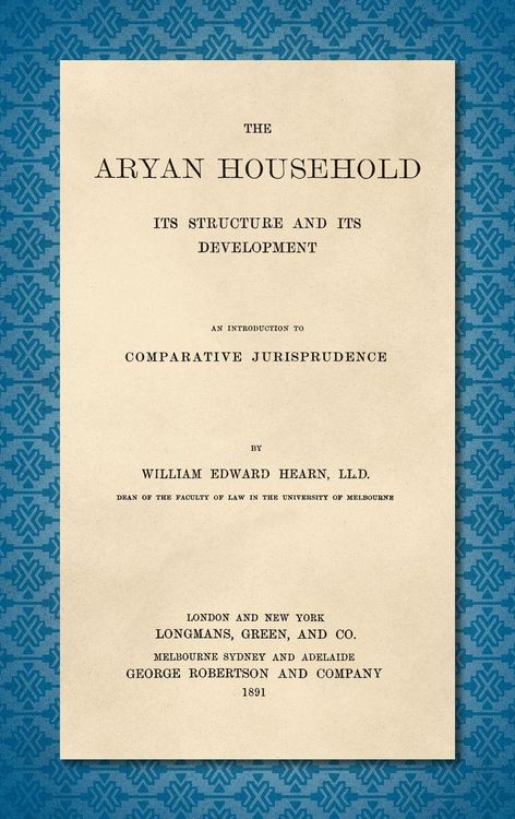 Produktbild: The Aryan Household [1891]