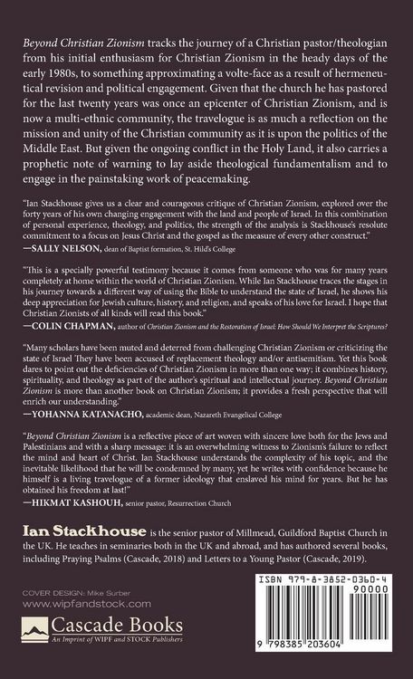 Produktbild: Beyond Christian Zionism