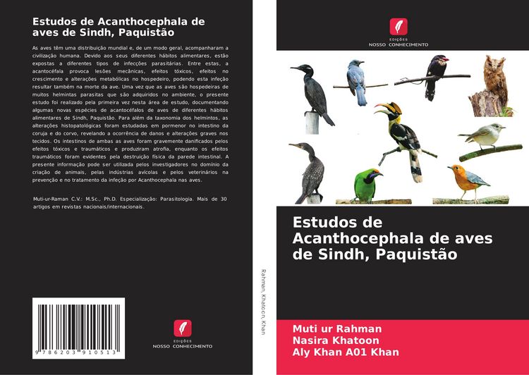 Produktbild: Estudos de Acanthocephala de aves de Sindh, Paquist&atilde;o