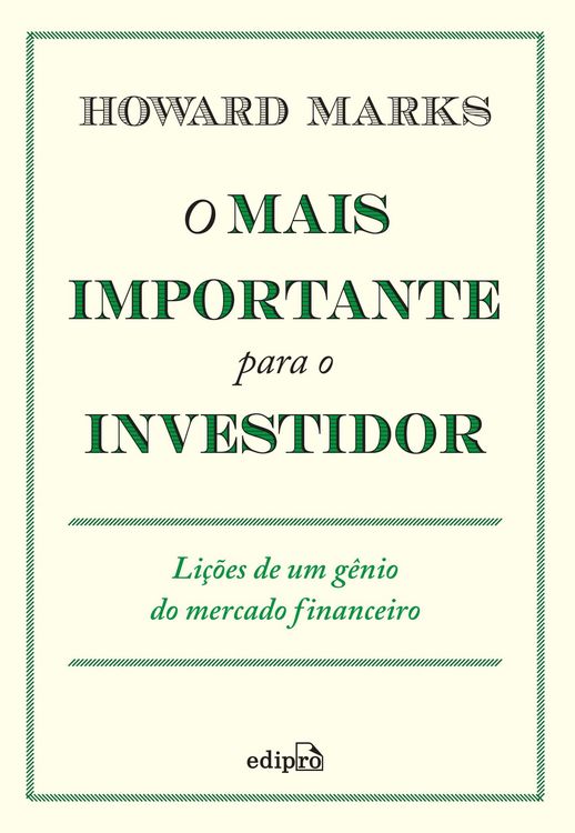 Produktbild: O mais importante para o investidor