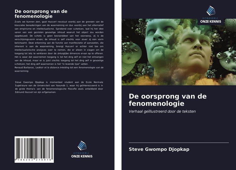 Produktbild: De oorsprong van de fenomenologie