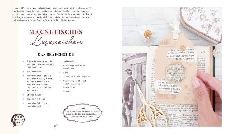 Produktbild: Memory Keeper – Vintage-Journaling und Scrapbooking mit fraeuleinfotofee