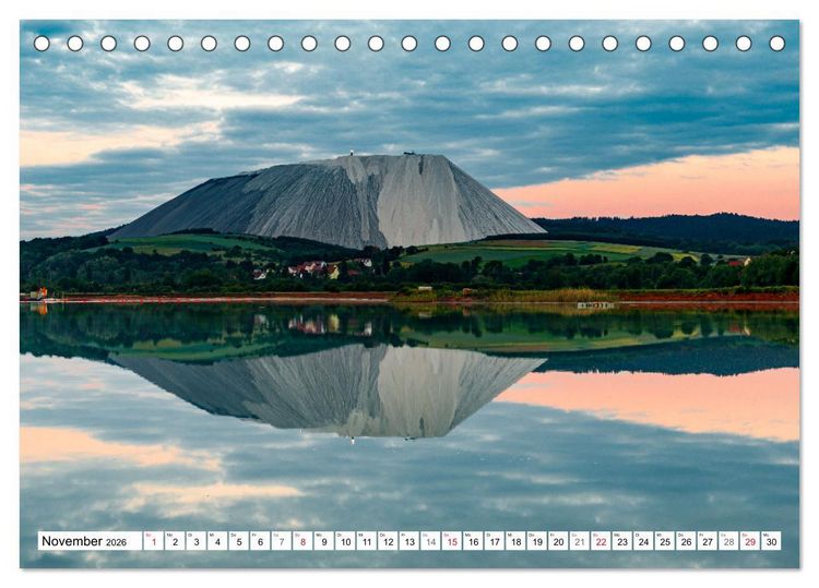 Produktbild: Unterwegs im Werratal (Tischkalender 2026 DIN A5 quer), CALVENDO Monatskalender