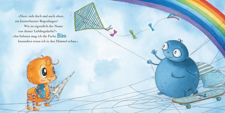 Produktbild: Die kleine Spinne Widerlich und die Regenbogenfarben (Pappbilderbuch)