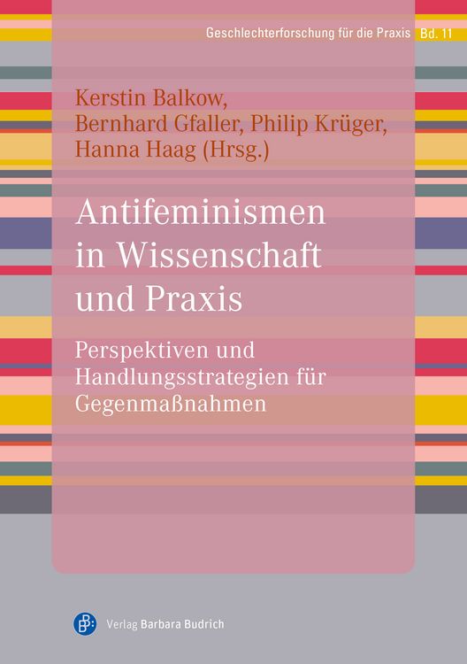 Produktbild: Antifeminismen in Wissenschaft und Praxis