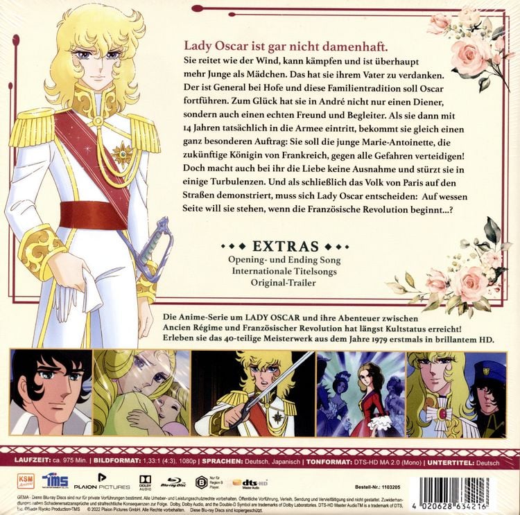 Produktbild: Lady Oscar - Limited Collector's Edition [5 BRs]