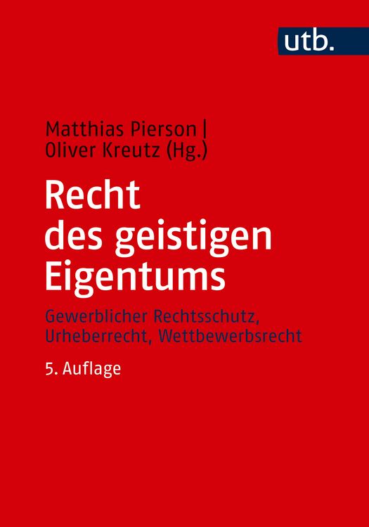 Produktbild: Recht des geistigen Eigentums