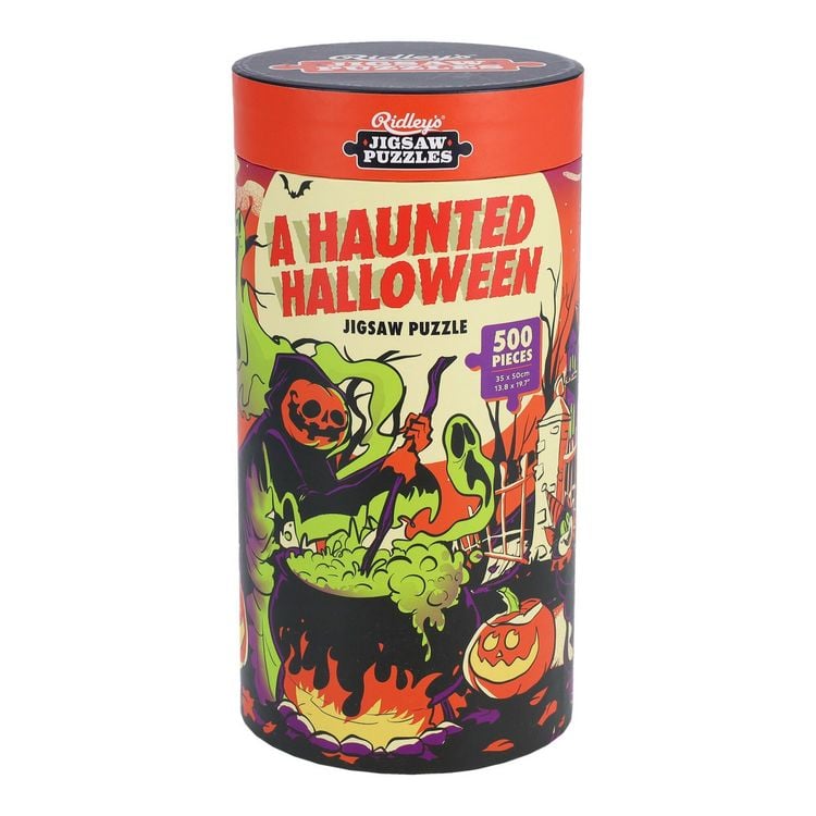 Produktbild: A Haunted Halloween 500-Piece Jigsaw Puzzle