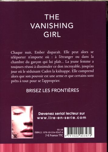 Produktbild: The vanishing girl