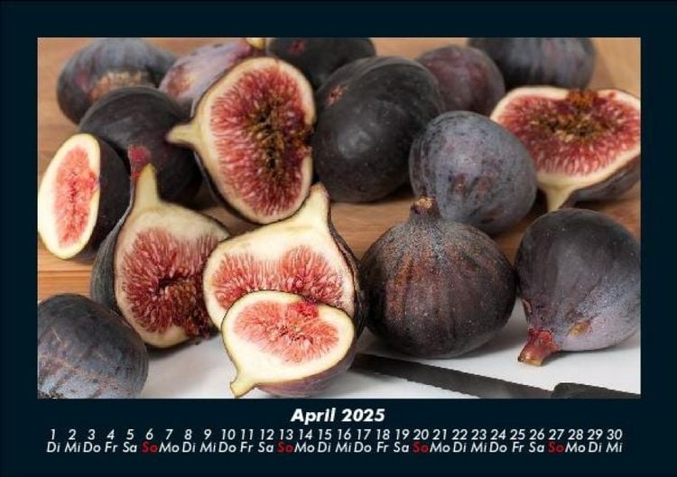 Produktbild: Obstkalender 2025 Fotokalender DIN A5
