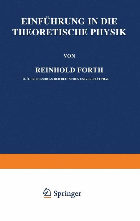 Produktbild: Einf&uuml;hrung in die Theoretische Physik