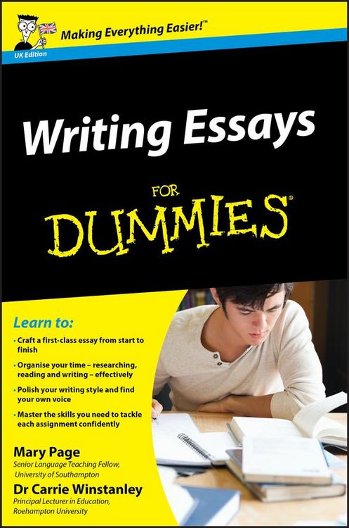 Produktbild: Writing Essays for Dummies, UK Edition