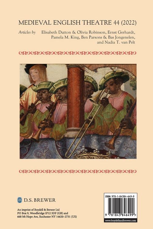 Produktbild: Medieval English Theatre 44