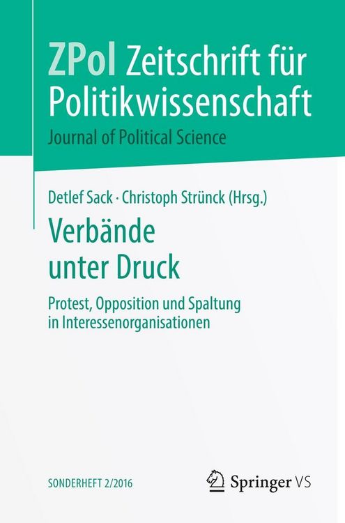 Produktbild: Verb&auml;nde unter Druck