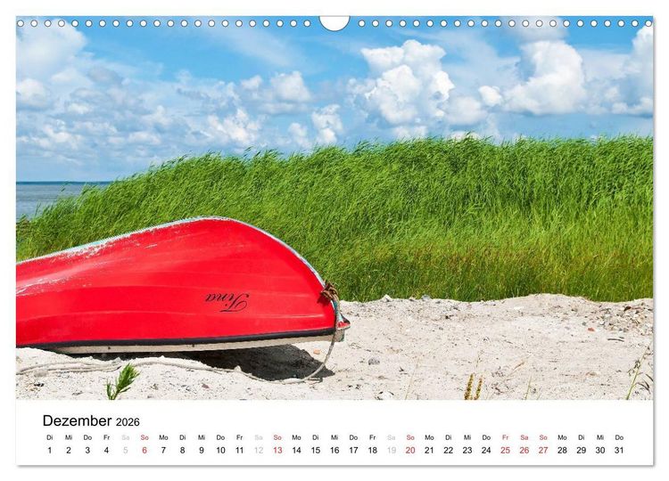 Produktbild: R&uuml;gen und Hiddensee (Wandkalender 2026 DIN A3 quer), CALVENDO Monatskalender