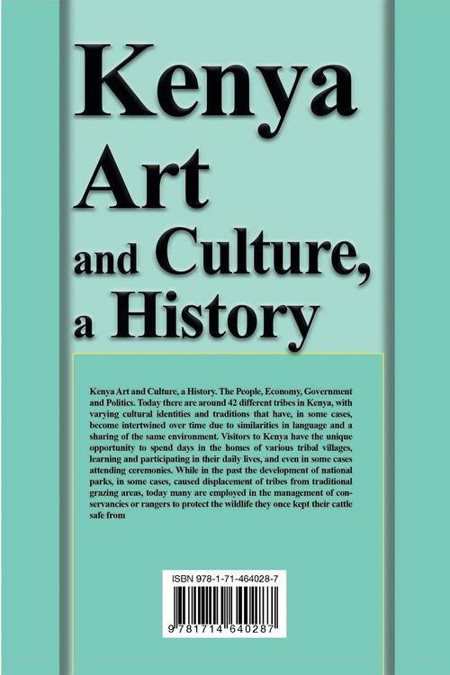 Produktbild: Kenya Art and Culture, a History