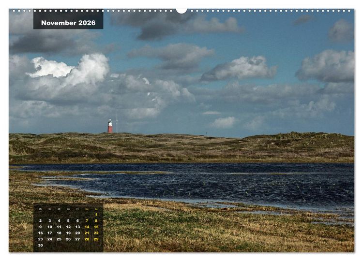 Produktbild: Texel Insel mit Charakter (hochwertiger Premium Wandkalender 2026 DIN A2 quer), Kunstdruck in Hochglanz