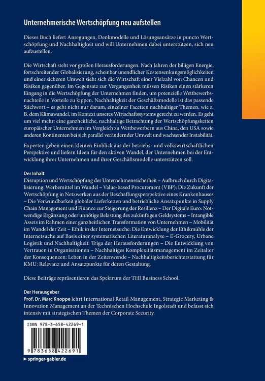 Produktbild: Unternehmerische Wertsch&ouml;pfung neu aufstellen