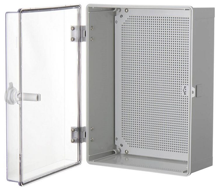 Produktbild: TRU COMPONENTS TC-PSC-30x40x17 Schaltschrank 300 x 400 x 170 ABS, Polycarbonat Hellgrau 1St.