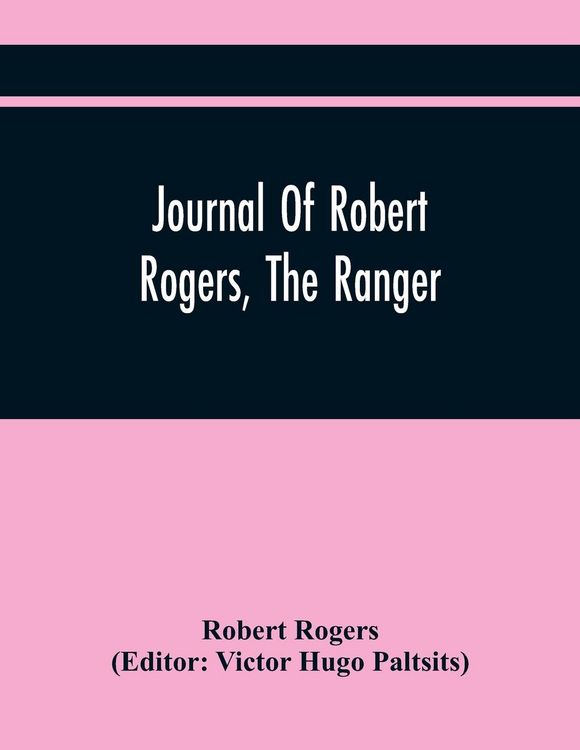 Produktbild: Journal Of Robert Rogers, The Ranger