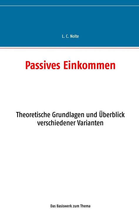 Produktbild: Passives Einkommen
