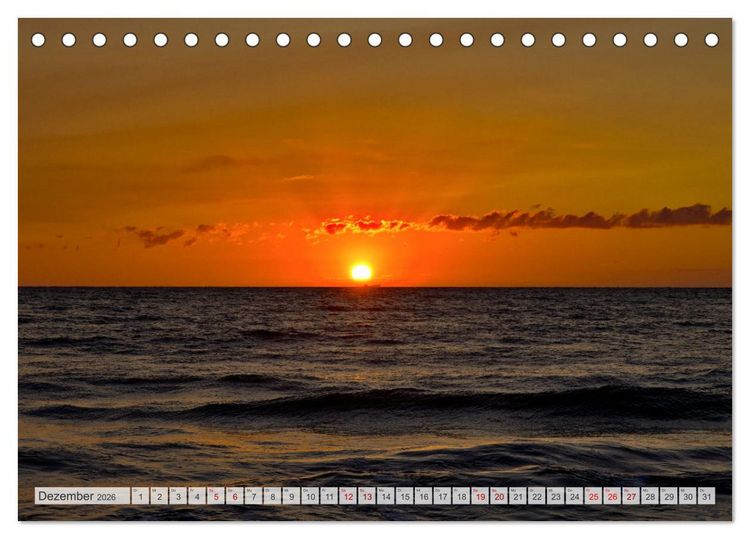 Produktbild: Fischland zwischen Ostsee und Bodden (Tischkalender 2026 DIN A5 quer), CALVENDO Monatskalender