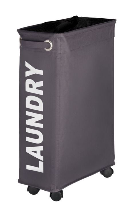 Produktbild: W&auml;schesammler Mod. Corno Grau, W&auml;schekorb, 43 l