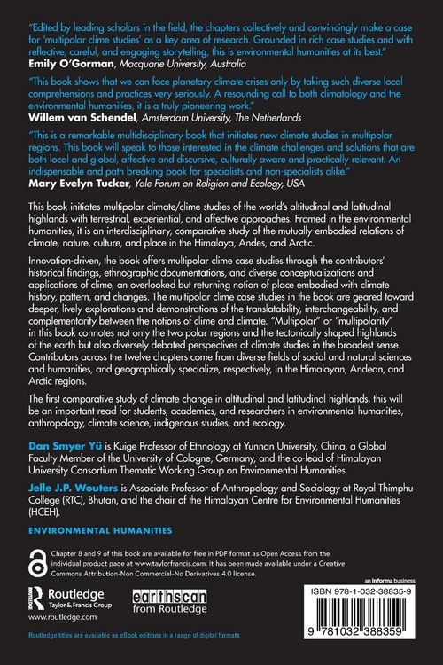 Produktbild: Storying Multipolar Climes of the Himalaya, Andes and Arctic
