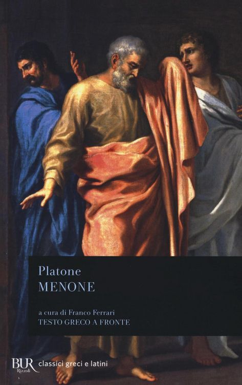 Produktbild: Menone. Testo greco a fronte