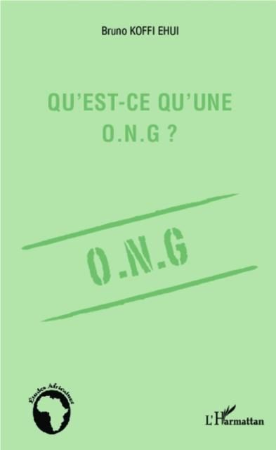 Produktbild: Qu'est-ce qu'une O.N.G. ?