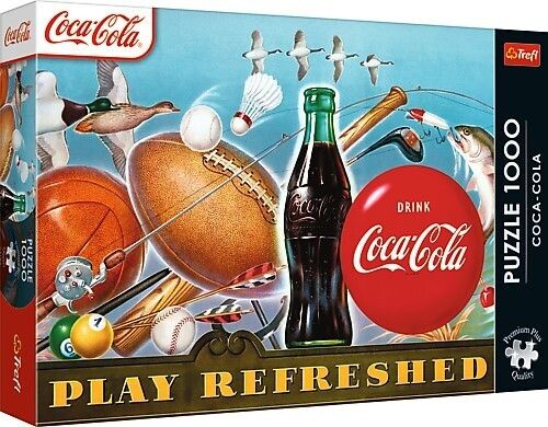 Produktbild: Puzzle Premium Plus 1000 Coca-Cola: Play Refreshed