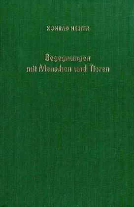 Produktbild: Begegnungen mit Menschen und Tieren.