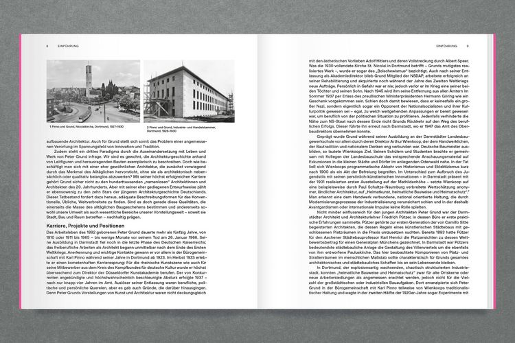 Produktbild: Der Architekt Peter Grund und die Tradition in der Moderne