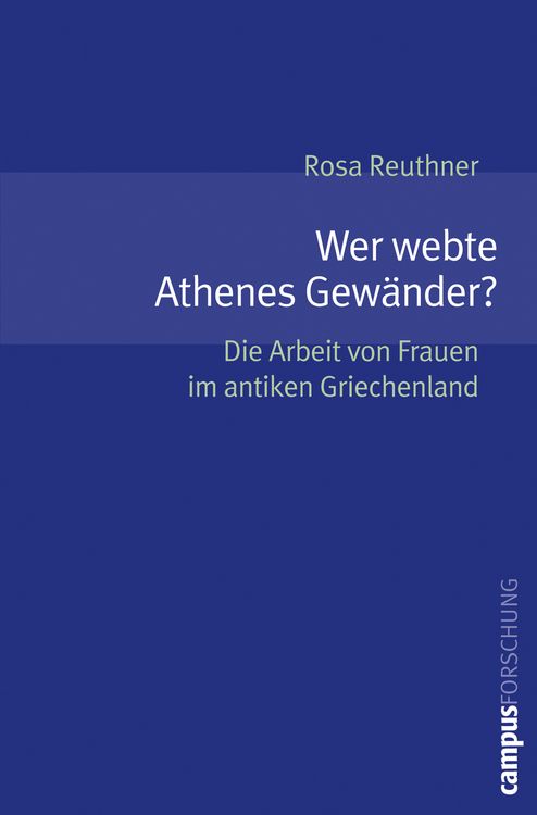 Produktbild: Wer webte Athenes Gew&auml;nder?