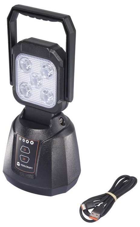 Produktbild: TOOLCRAFT LED-Modul Akku-Handscheinwerfer 1125lm TO-10355277
